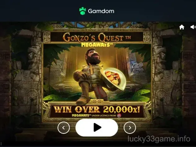 Lucky33 App Screenshot - Slots Game Interface